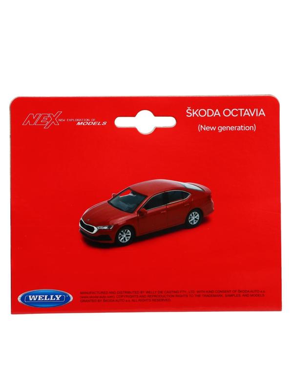 Модель машины Skoda Octavia IV, масштаб 1:38, МИКС