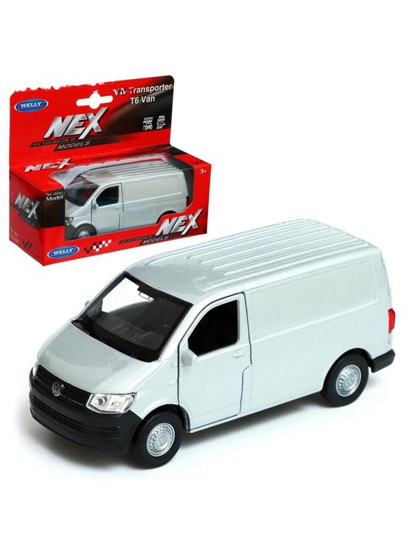 Модель машины Volkswagen Transporter T6 VAN, масштаб 1:38, МИКС