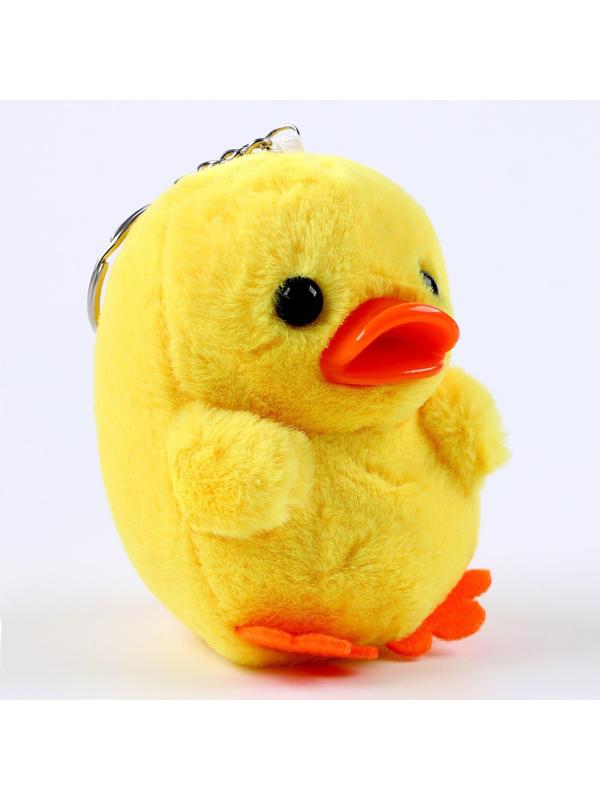Брелок «Утка», 9 см, цвет жёлтый
