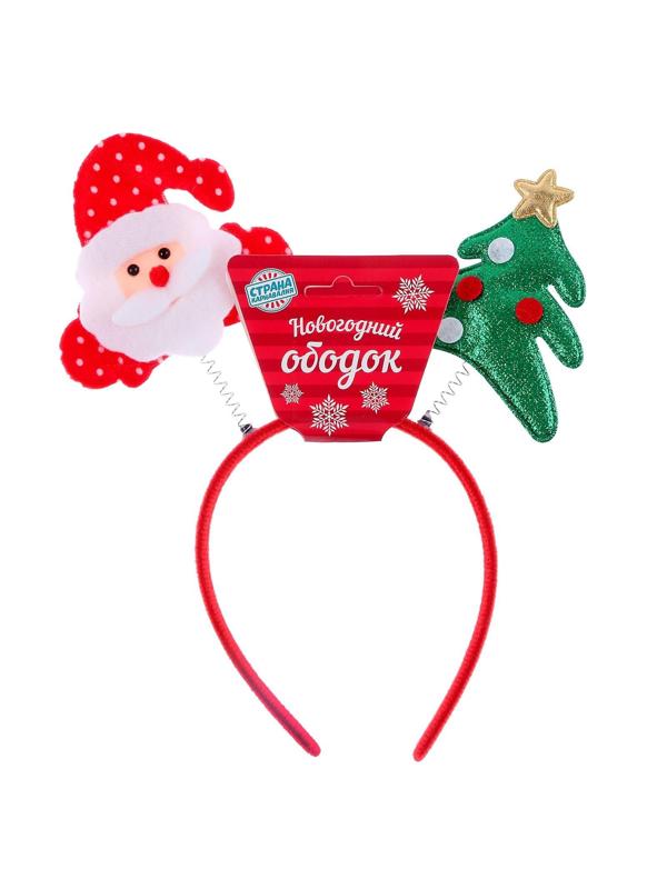 Карнавальный ободок «Новый год», виды МИКС