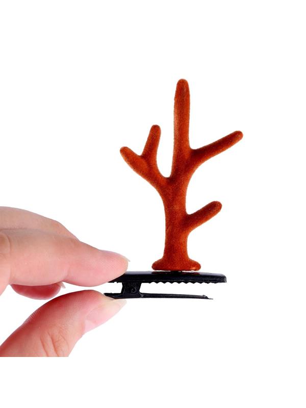 Карнавальный зажим «Рожки оленя»