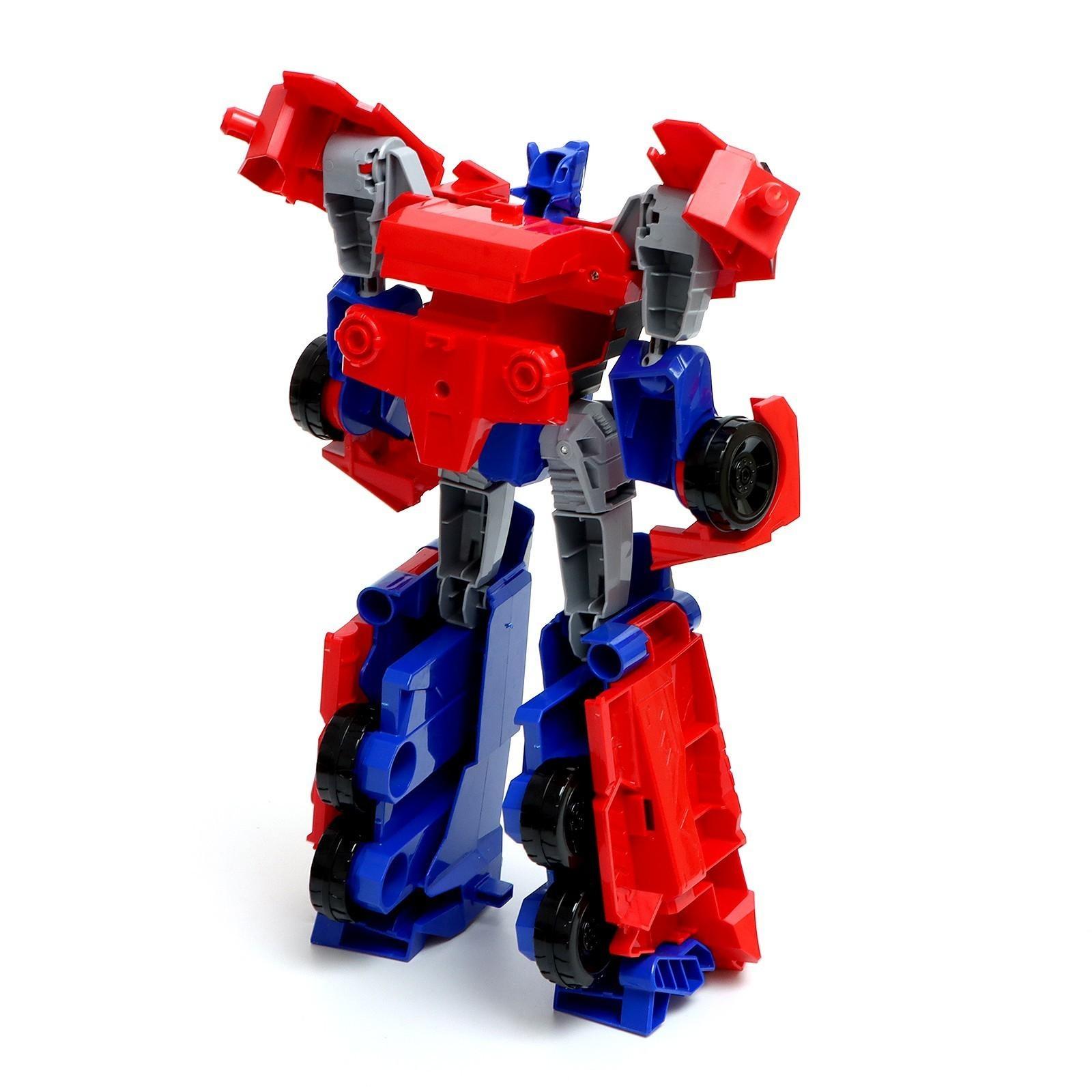 Робот «Автобот», трансформируется, цвет синий