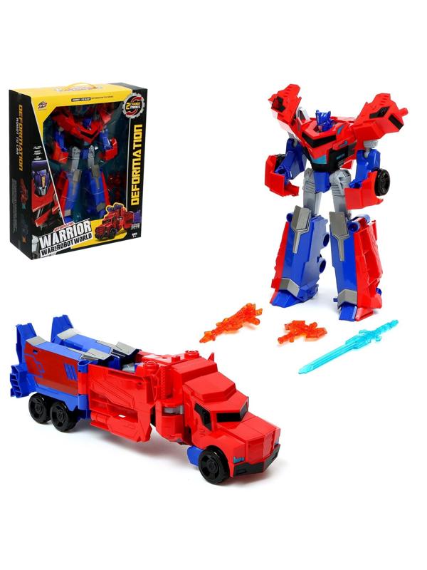 Робот «Автобот», трансформируется, цвет синий