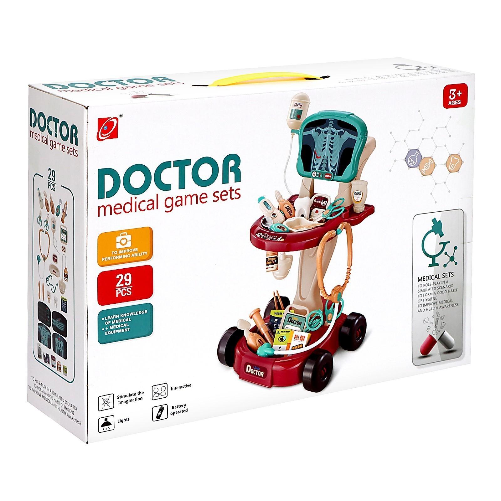 Игровой набор «Доктор» с аксессуарами, 29 предметов