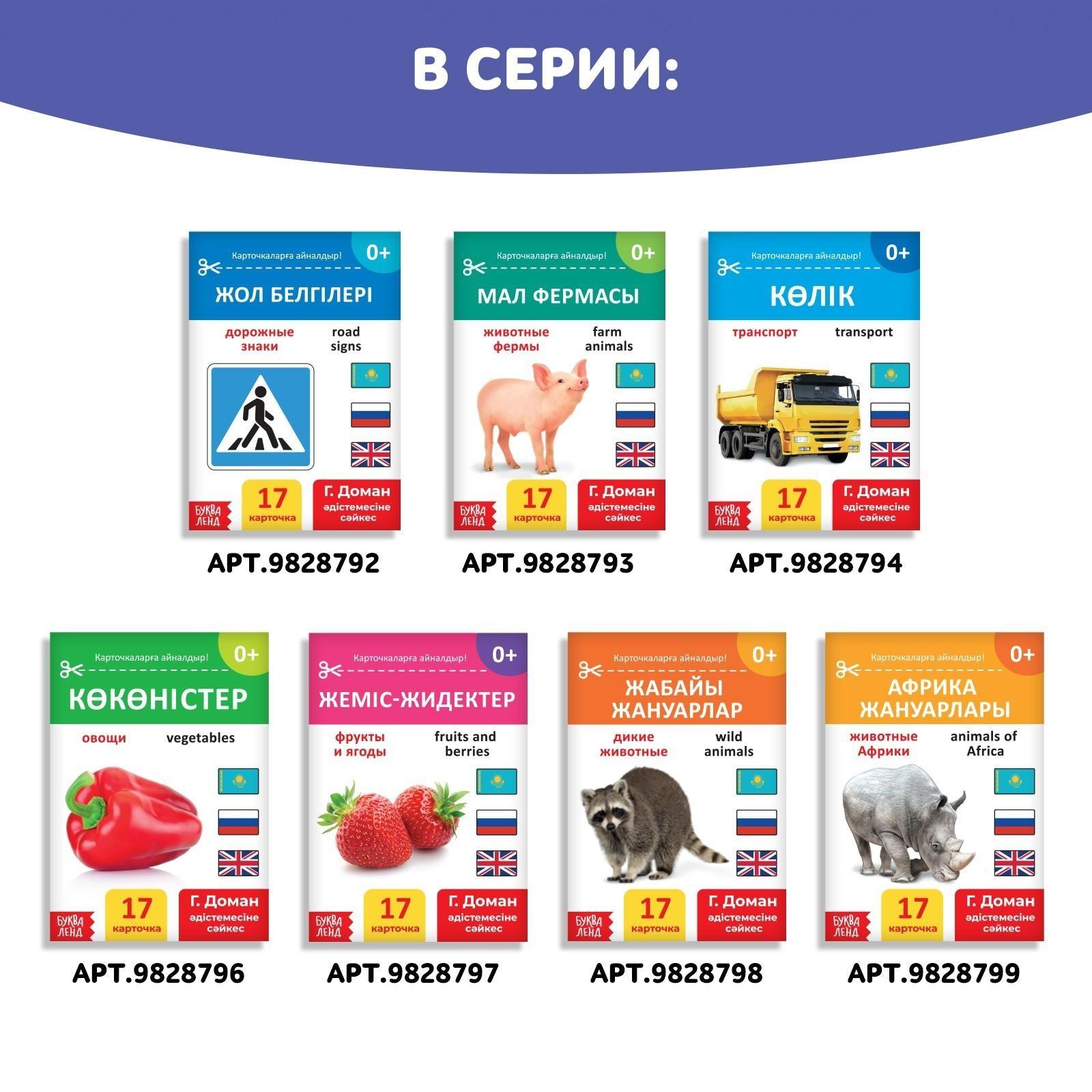 Книга по методике Г. Домана «Одежда», на казахском языке