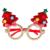 Карнавальные очки «Новогодние», цвета МИКС