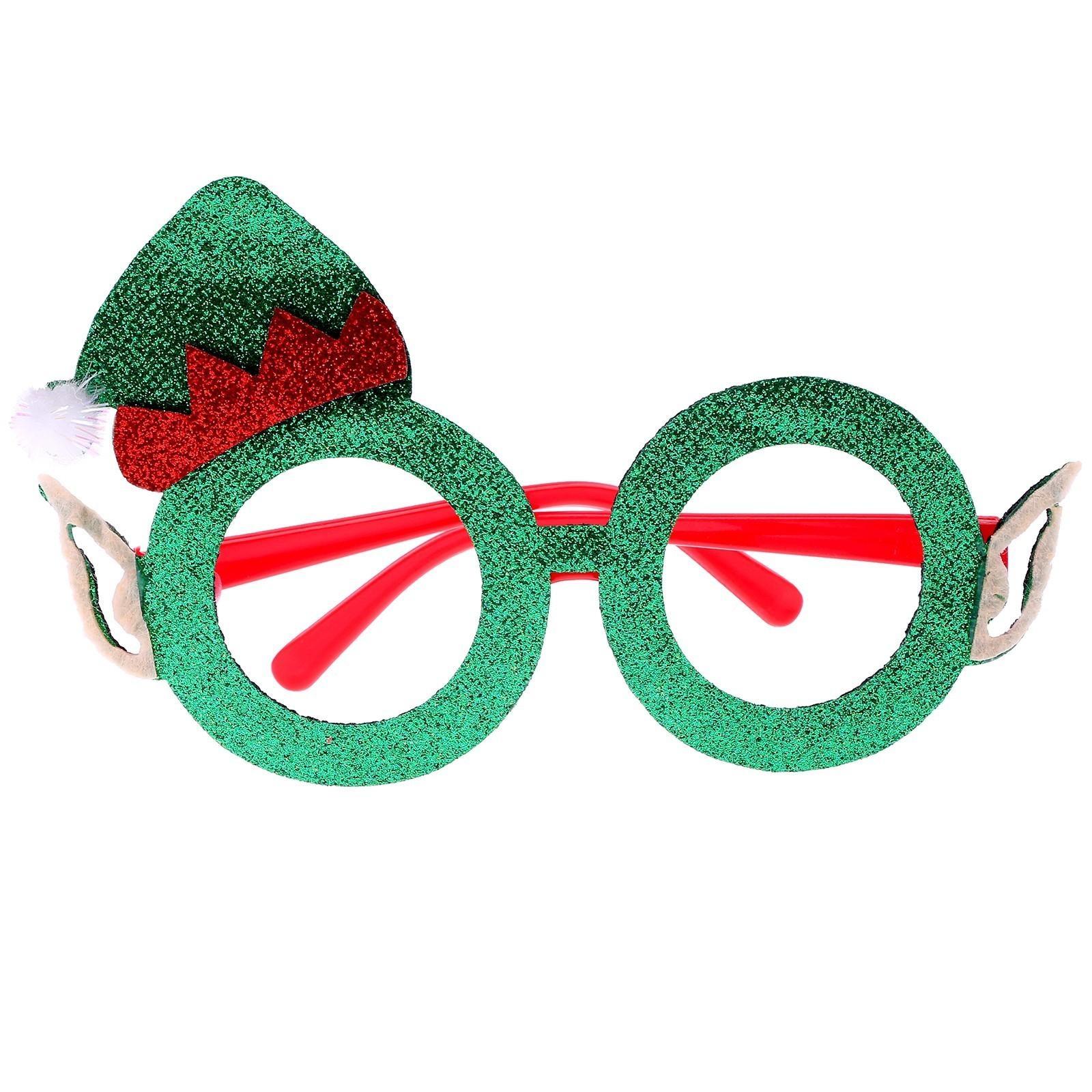 Карнавальные очки «Новогодний эльф»