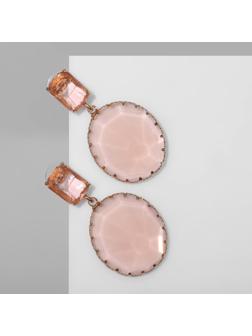 Серьги со стразами 