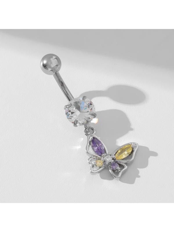 Пирсинг в пупок 