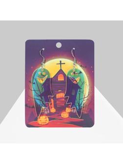 Серьги акрил 