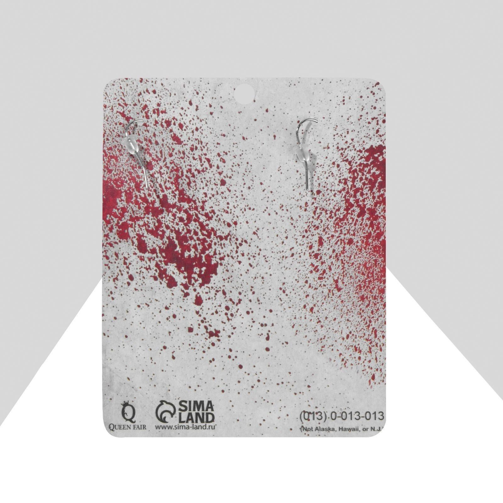 Серьги акрил 