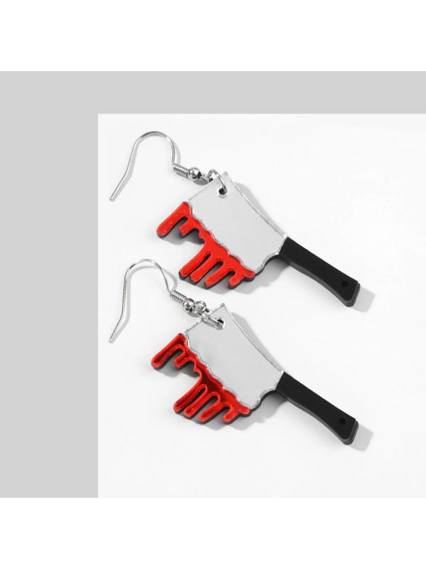 Серьги акрил 