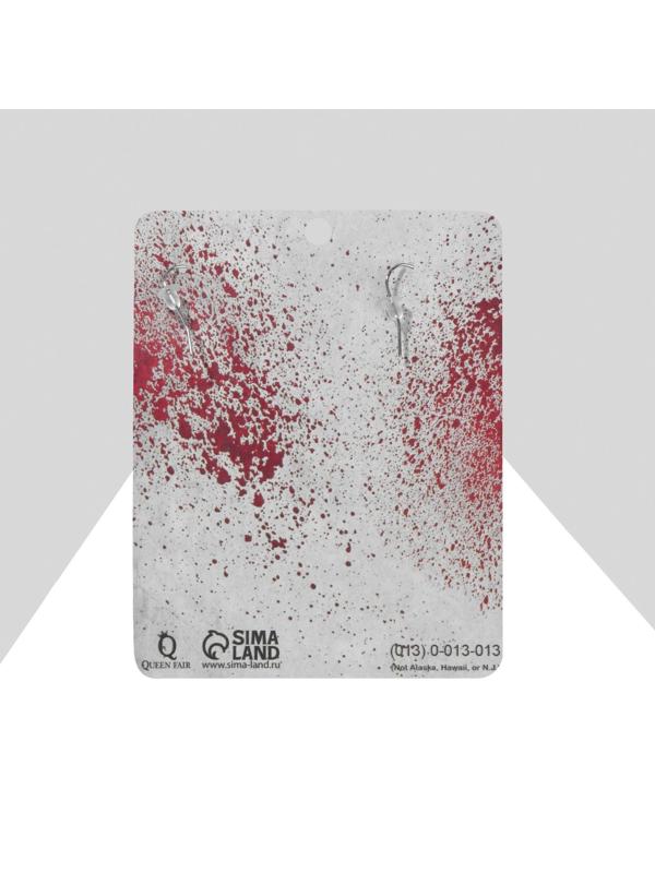 Серьги акрил 