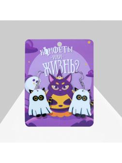 Серьги акрил 