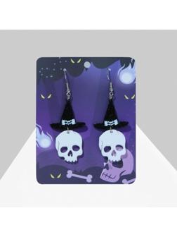 Серьги акрил 