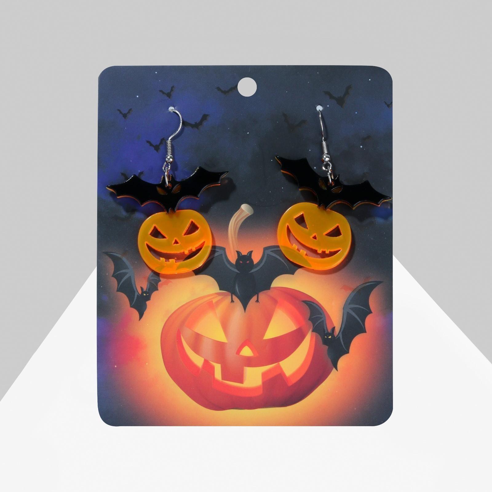 Серьги акрил 