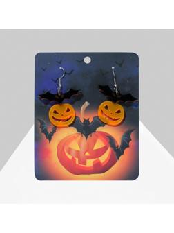 Серьги акрил 