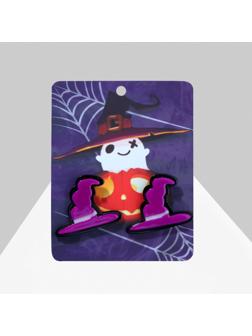 Серьги акрил 