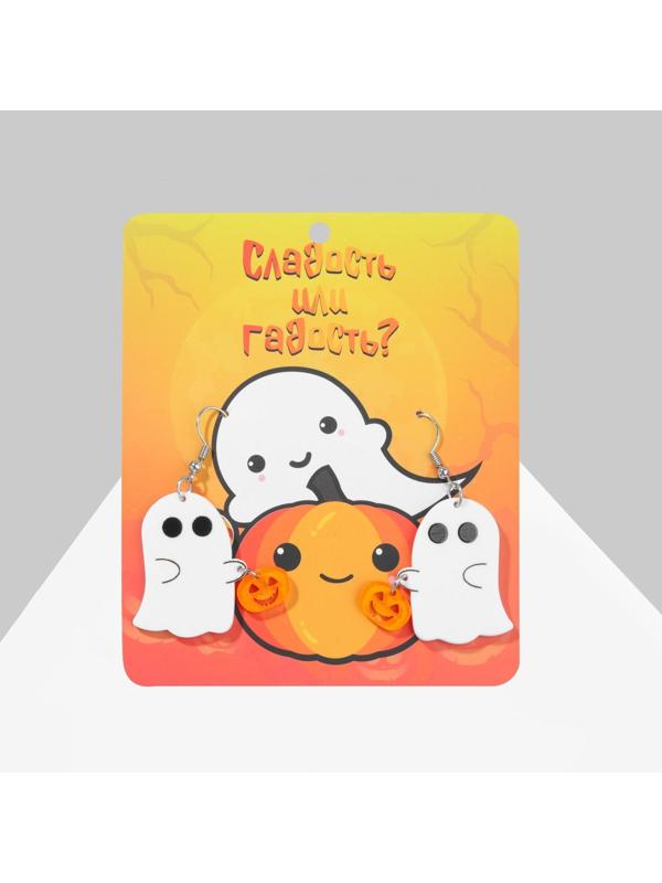 Серьги акрил 