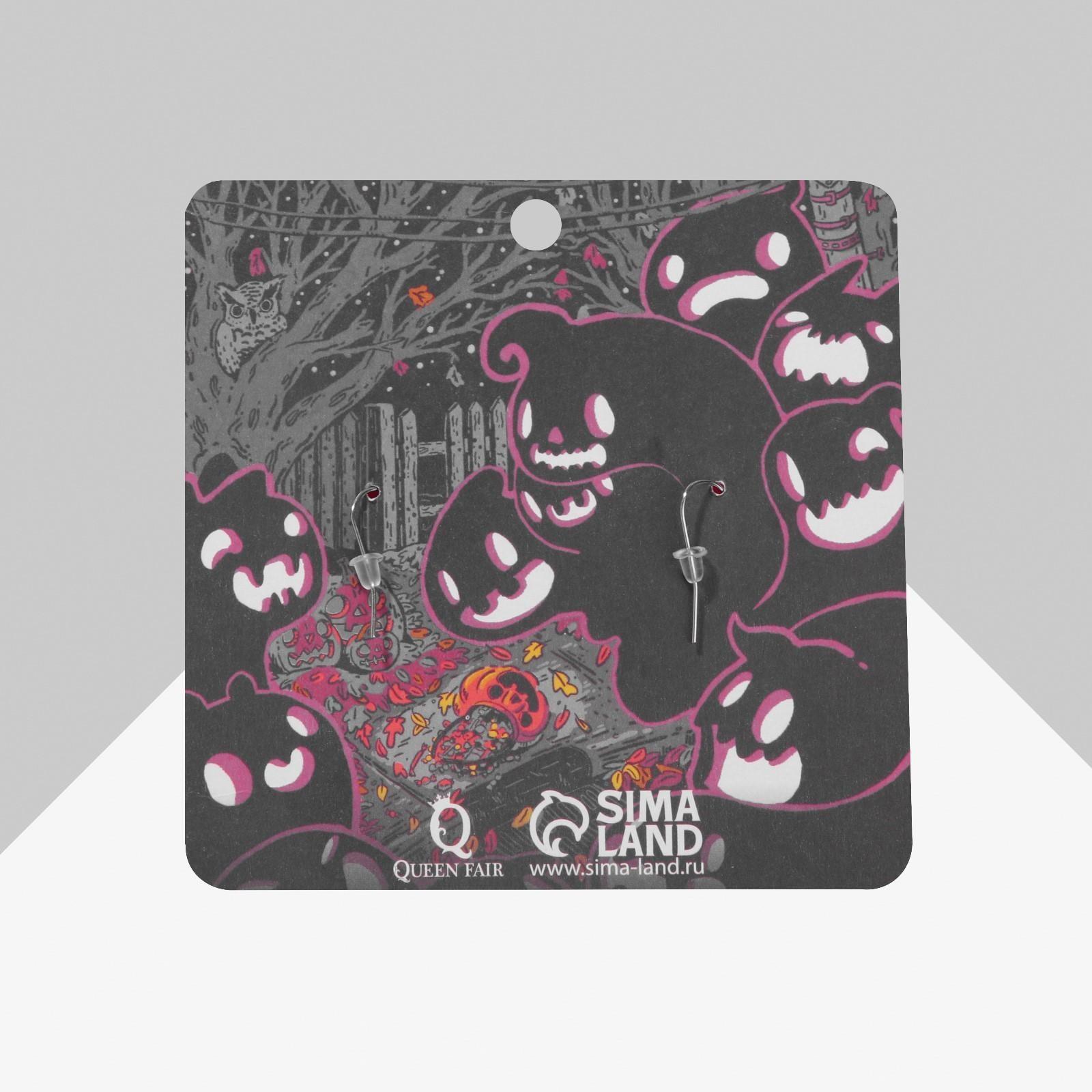 Серьги акрил 