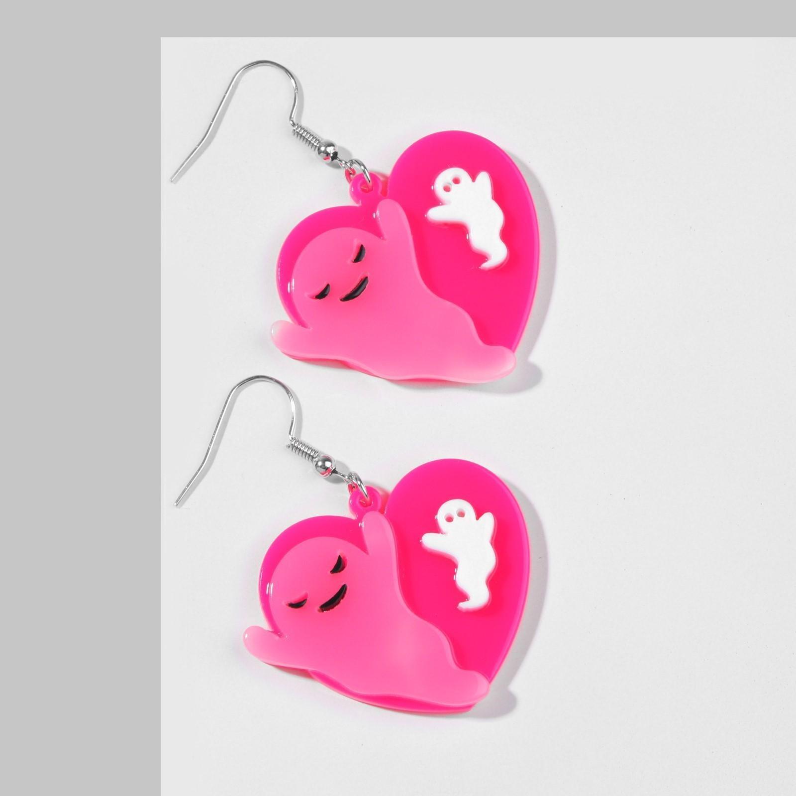 Серьги акрил 