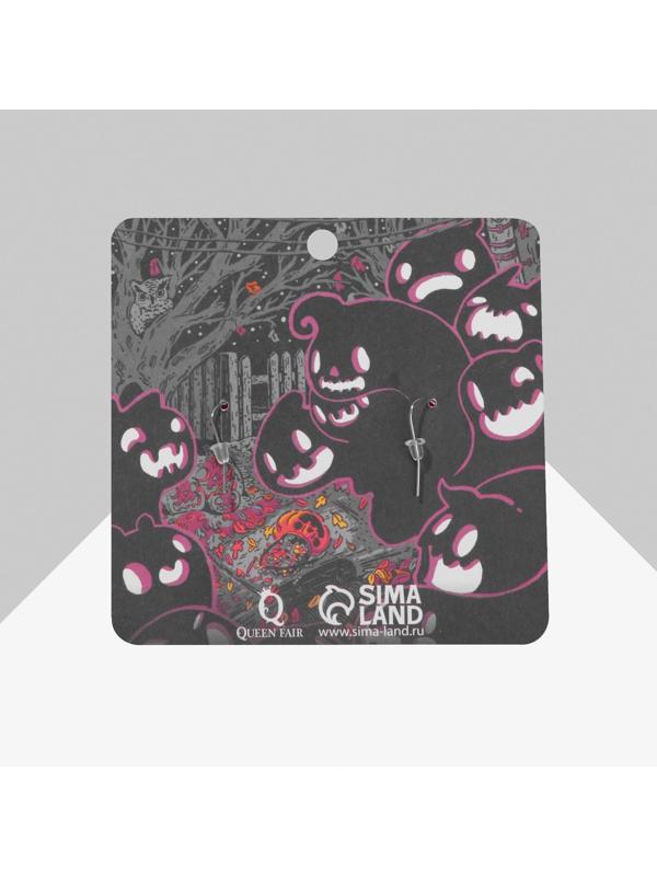 Серьги акрил 