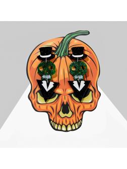 Серьги акрил 