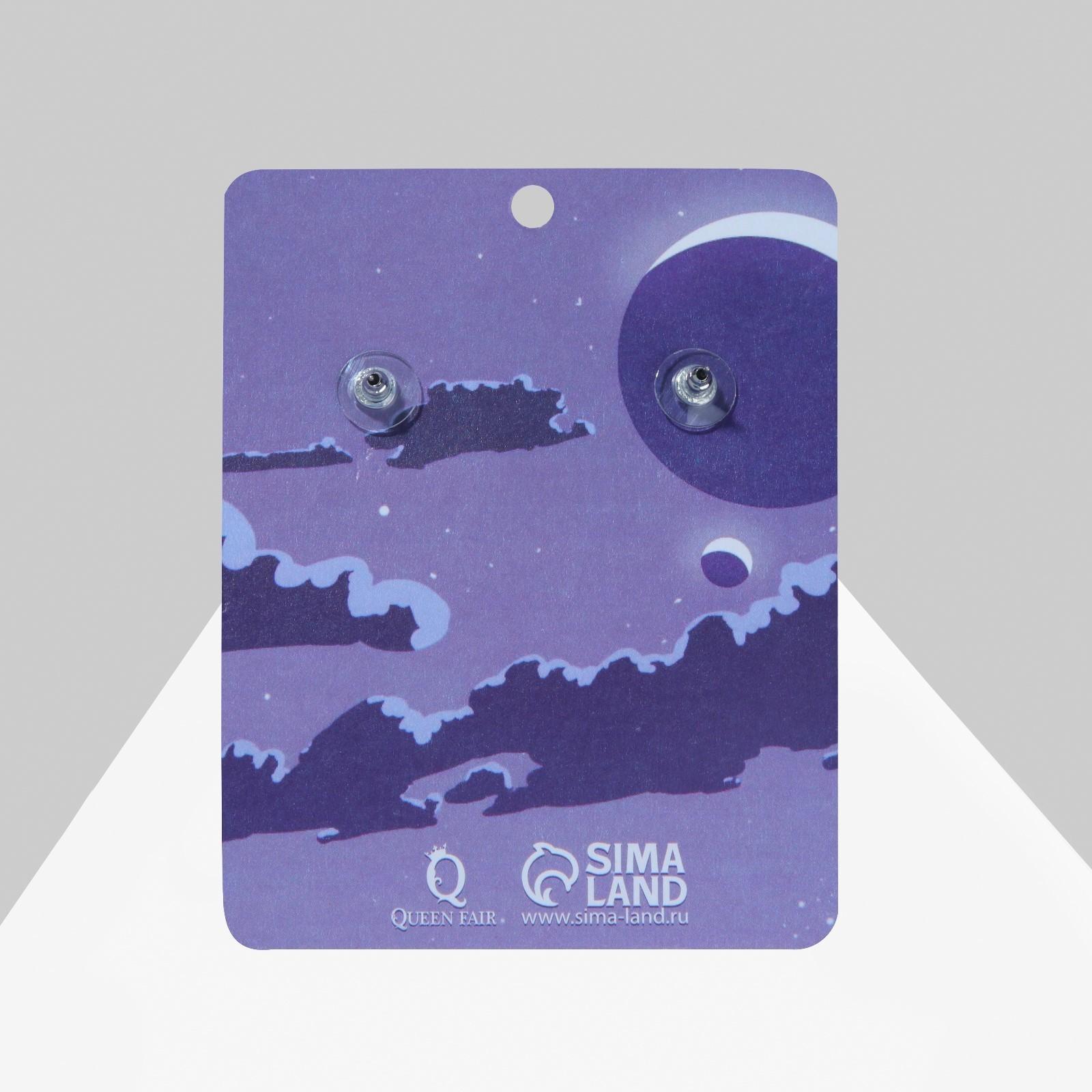 Серьги акрил 