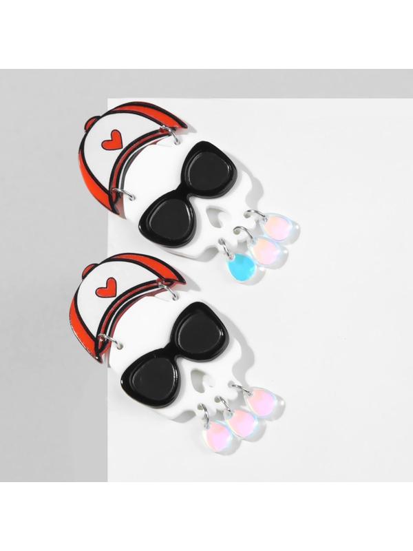 Серьги акрил 