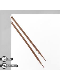 Серьги висячие со стразами 