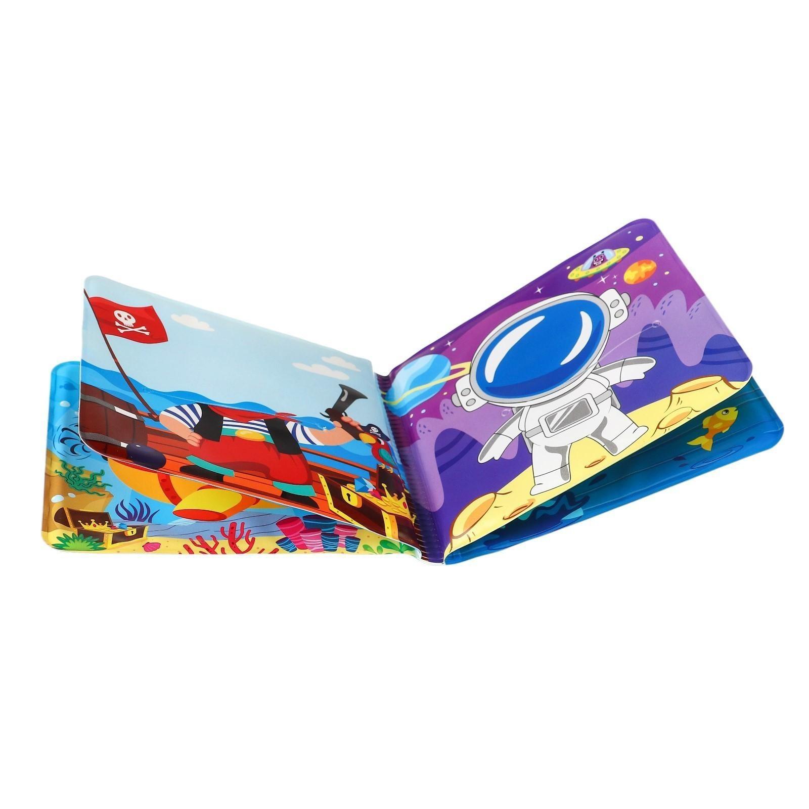 Книжка для игры в ванной с игрушкой - вкладышем «Мои сновидения», непромакаемая