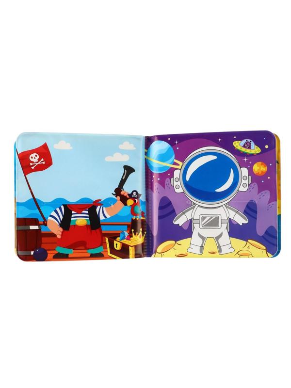 Книжка для игры в ванной с игрушкой - вкладышем «Мои сновидения», непромакаемая