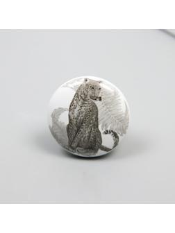 Ручка для шкатулки керамика, металл 