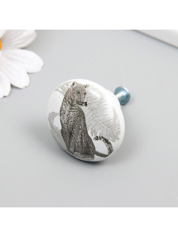 Ручка для шкатулки керамика, металл 