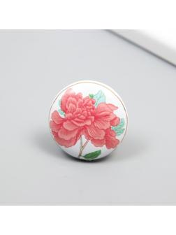 Ручка для шкатулки керамика, металл 