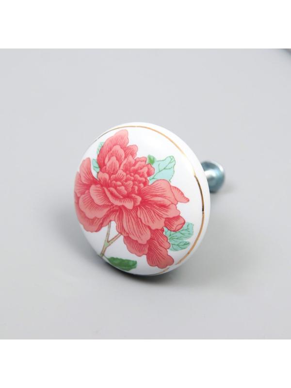 Ручка для шкатулки керамика, металл 