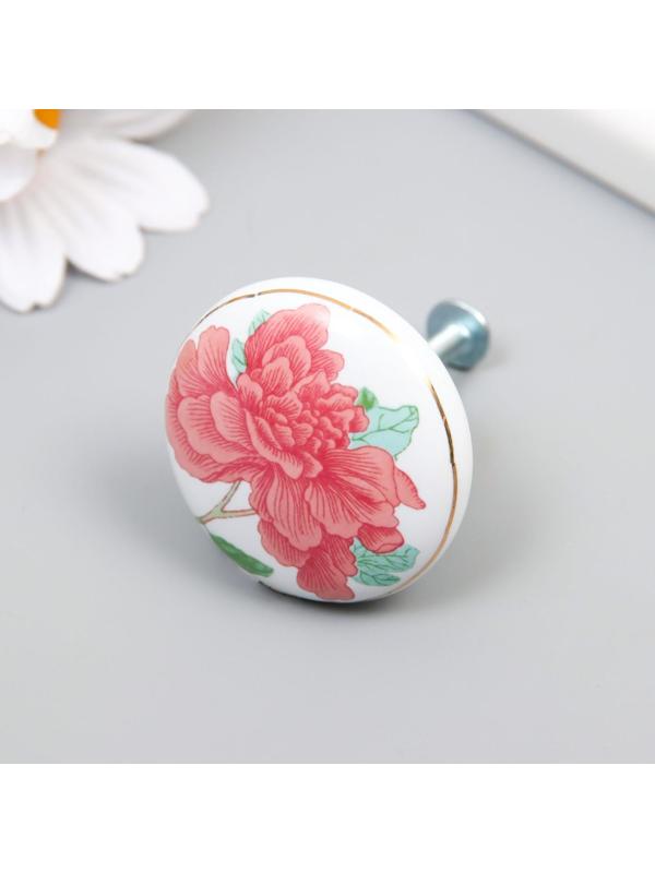 Ручка для шкатулки керамика, металл 