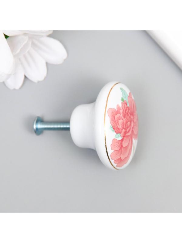 Ручка для шкатулки керамика, металл 