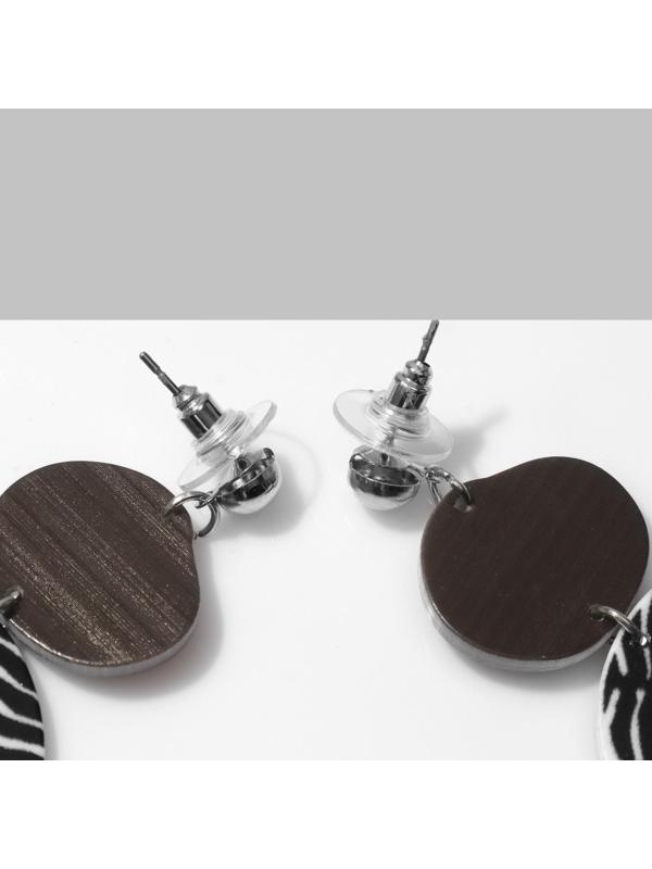 Серьги акрил 