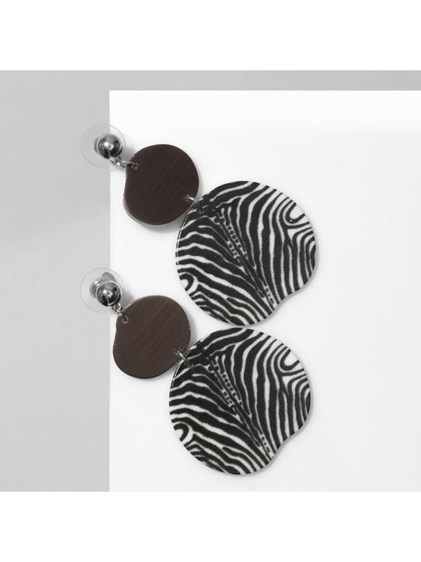 Серьги акрил 