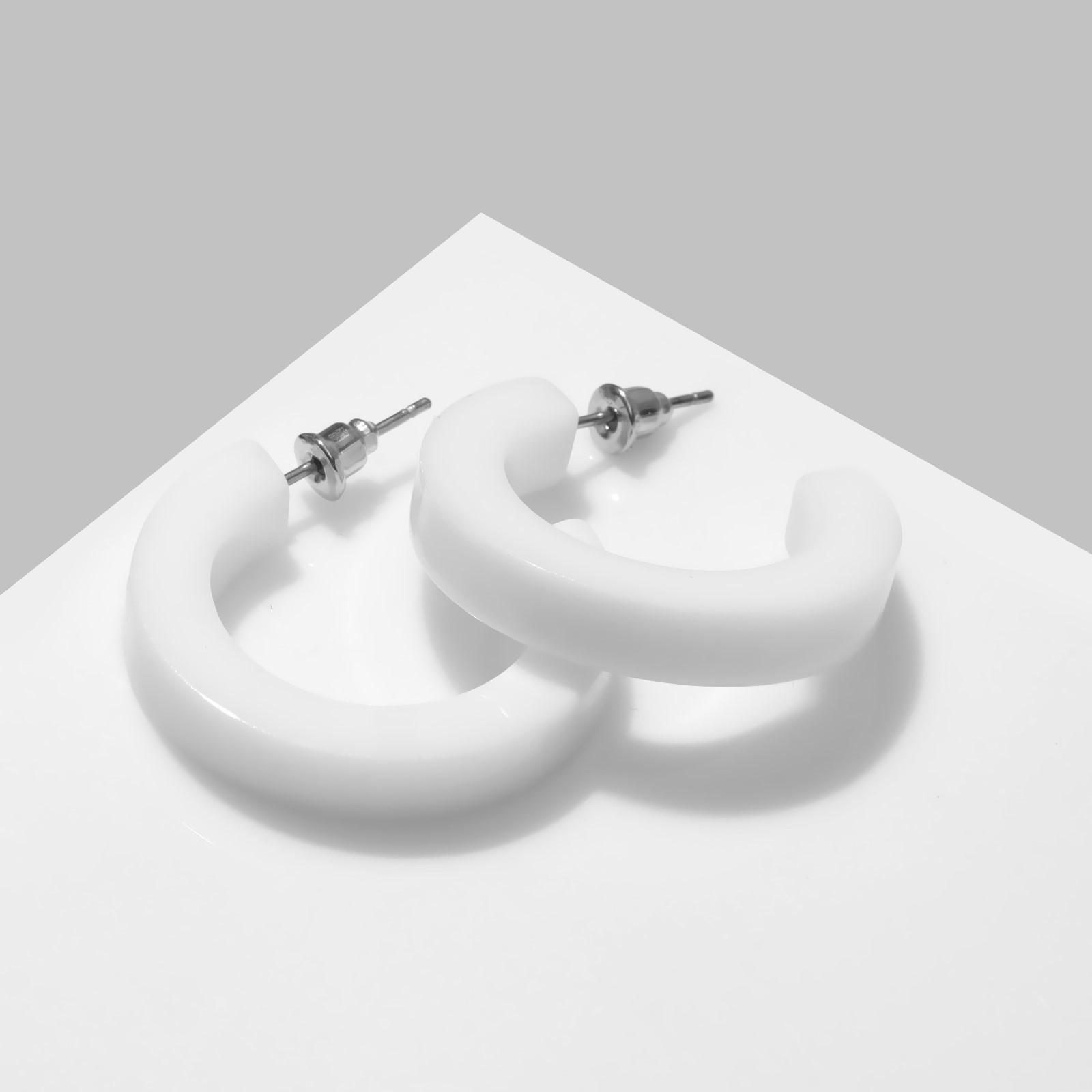 Серьги акрил 