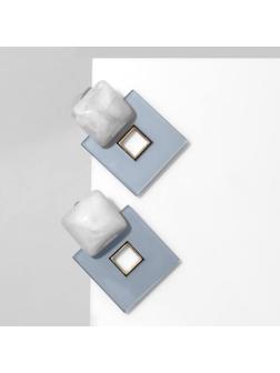 Серьги акрил 