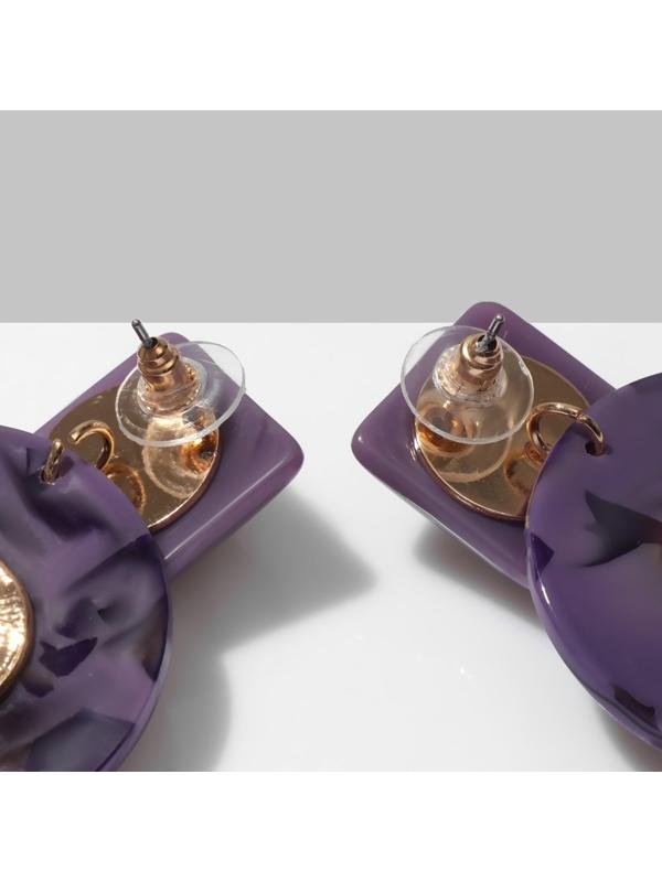 Серьги акрил 