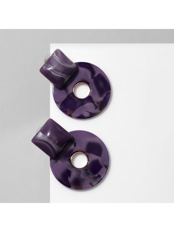 Серьги акрил 