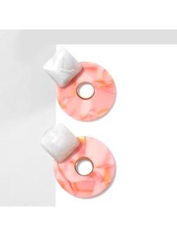 Серьги акрил 