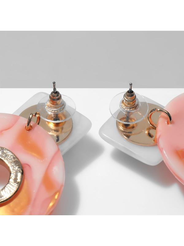 Серьги акрил 