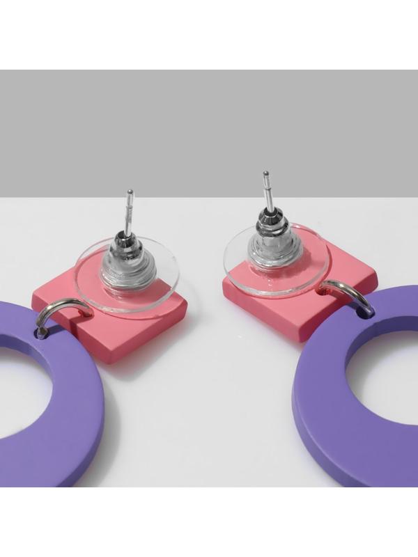 Серьги металл 