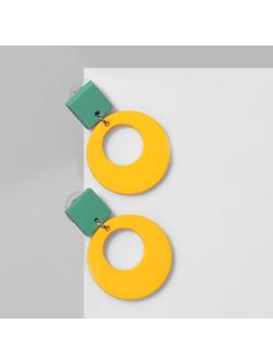 Серьги металл 