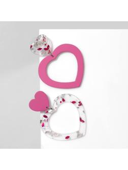 Серьги акрил 