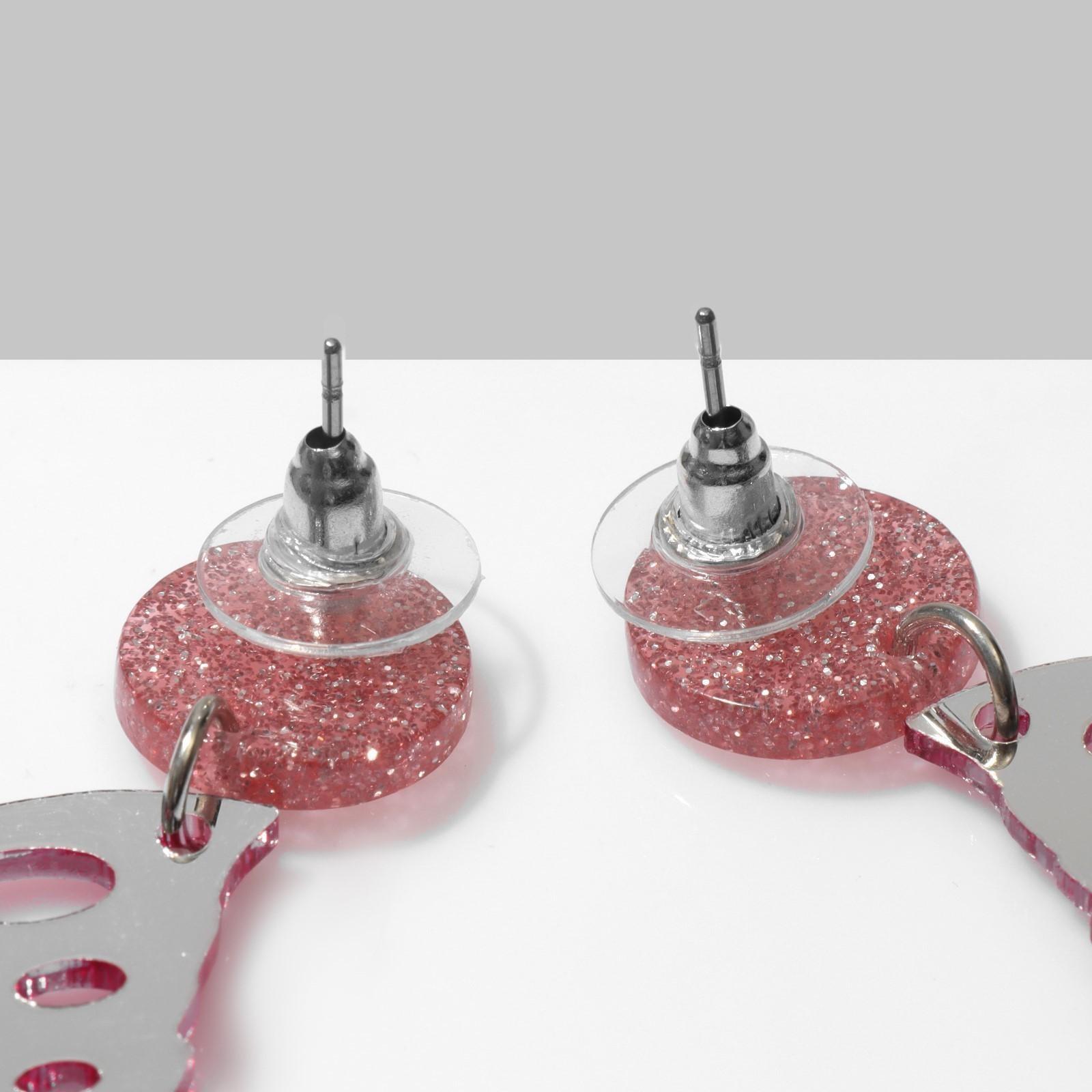 Серьги акрил 